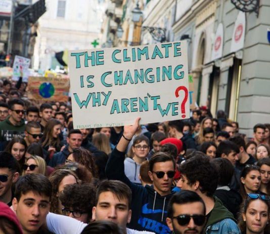 Cgil Genova alla manifestazione per il clima