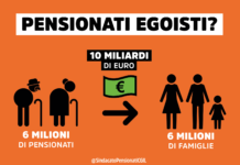 Spi Cgil: pensionati generosi, in 6 milioni aiutano economicamente le proprie famiglie pensionati loro famiglie