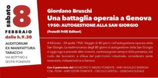 Giordano Bruschi - Una battaglia operaia a Genova