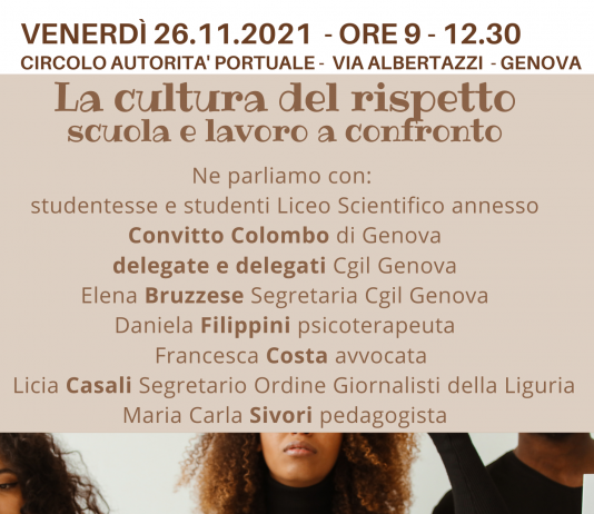 Giornata internazionale contro la violenza sulle donne: “La cultura del rispetto, scuola e lavoro a confronto”