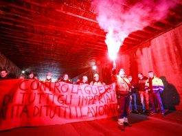 Sciopero “contro la guerra, contro tutti gli imperialismi e per l’unità dei lavoratori” FOTO GALLERY