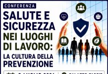 Salute e sicurezza sul lavoro: giovedì 9 luglio a Sestri Levante una conferenza dedicata alla cultura della prevenzione