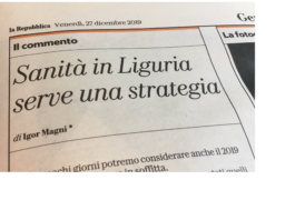 Piano Sociosanitario Ligure 2017-2019…quindi? articolo igor