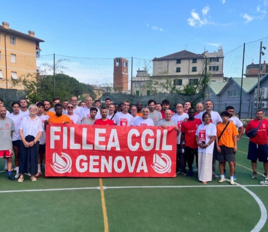 140 anni di storia: “il gioco di squadra è la nostra forza”. A Cornigliano primo torneo di calcio Fillea Cgil Genova