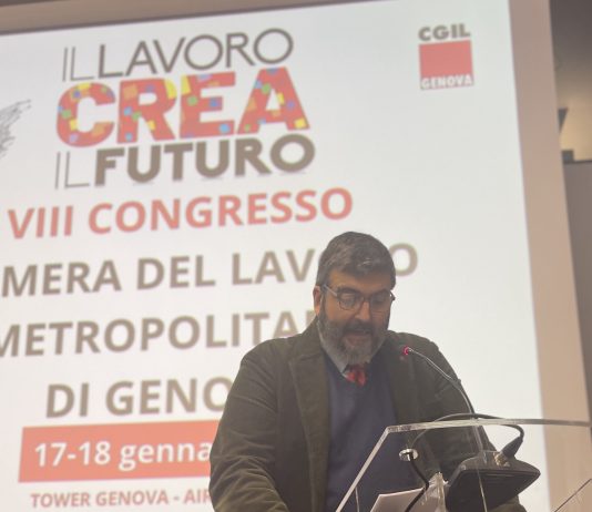 VIII Congresso Camera del Lavoro di Genova: relazione del Segretario Generale Igor Magni Igor Magni