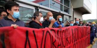 Lettera solidarietà CGT Fos a operai AM Genova