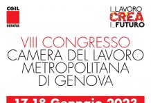 Manifesto congresso Camera del Lavoro