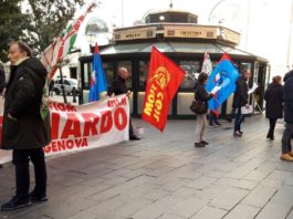 Oggi a Genova presidio lavoratori Leonardo