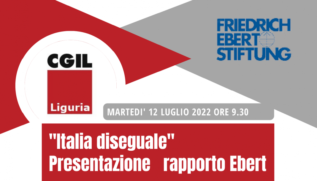 Presenatazione rapporto Ebert Italia diseguale