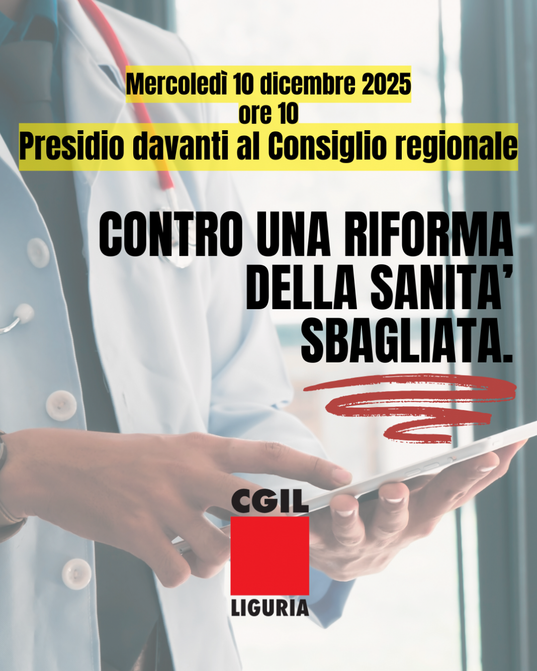RIFORMA DELLA SANITà IN LIGURIA