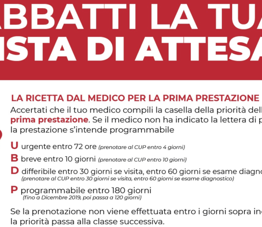 Sanità: stop alle liste di attesa troppo lunghe liste di attesa