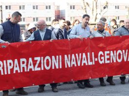 Riparazioni navali Porto di Genova Fiom Settore fondamentale per economia genovese