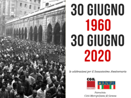 locandina sessantesimo 30 giugno 1960