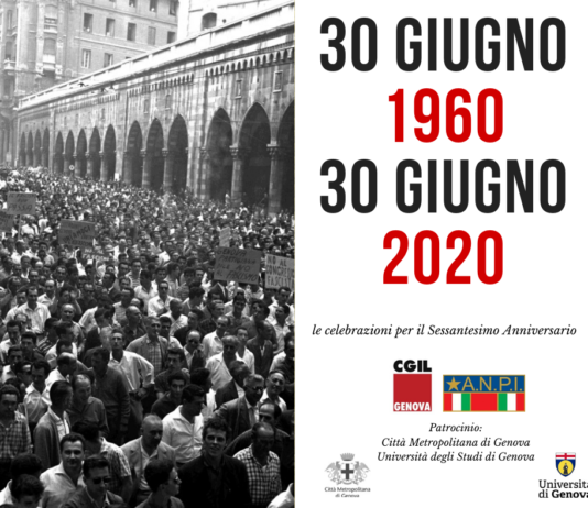 locandina sessantesimo 30 giugno 1960