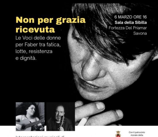 “Non per grazia ricevuta, le voci delle donne per Faber”. Tra fatica, lotte, resistenza e dignità: l’iniziativa Cgil e Spi a Savona venerdì 6 marzo