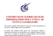 Sciopero contro la guerra