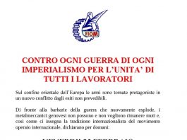Sciopero contro la guerra