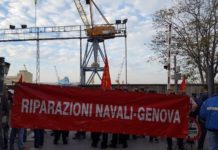 Sciopero riparazioni navali