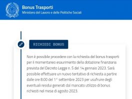 bonus trasporti