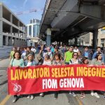 Selesta Ingegneria Gruppo Zucchetti oggi sciopero con manifestazione a Genova