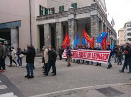 Vertenza Leonardo Fim Fiom Uilm hanno incontrato la Regione Liguria