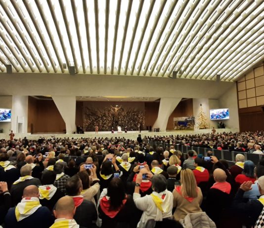 Anche la delegazione ligure Cgil in udienza dal Santo Padre Udienza dal Santo Padre