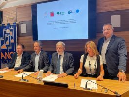 PNRR. Firmato il protocollo tra Cgil Cisl Uil e Anci Liguria per gli investimenti complementari firma protocollo