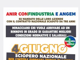 Martedì 4 giugno 2024 presidio e volantinaggio per il rinnovo del contratto delle Aziende del Turismo Anir-Confindustria-Angem sotto la sede di Confindustria Genova dalle 10,00 alle 13,00