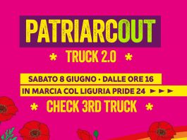 Sabato 8 giugno alla parata del Liguria Pride a Genova PatriarcOUT truck, il camion dei diritti di Cgil e Comunità San Benedetto al Porto
