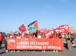 sciopero generale cgil genova 19 sett