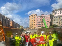 Cantieri della metro a Genova: Pezzoli (Fillea Cgil) “Oggi in Comune garanzie su ripartenza cantieri e occupazione”