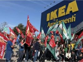 Sciopero dipendenti Ikea a Genova Venerdì 5 dicembre, ore 9.30 davanti allo stabilimento di Genova Campi.