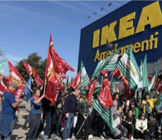 Sciopero dipendenti Ikea a Genova Venerdì 5 dicembre, ore 9.30 davanti allo stabilimento di Genova Campi.