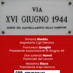 Martedì 16 giugno ore 10 a Campi Cgil, Anpi e Associazione 16 Giugno 44 ricordano la deportazione operaia