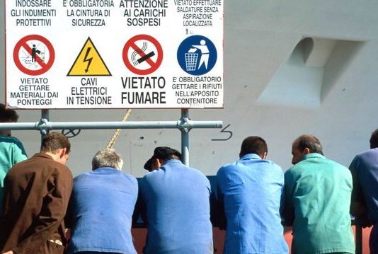 lavoratori cantiere