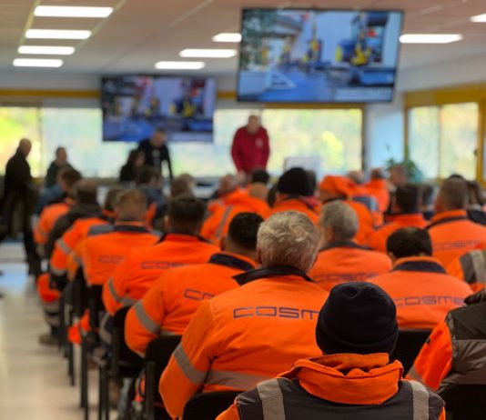 Contratto degli edili: il Segretario Generale Fillea Cgil Antonio Di Franco incontra il personale della Cosme spa