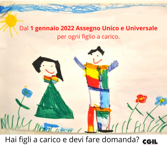 ASSEGNO UNICO E UNIVERSALE PER I FIGLI