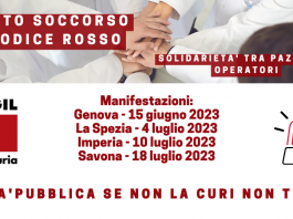Pronto soccorso in codice rosso: manifestazioni in tutta la Liguria a sostegno di pazienti e operatori per una sanità pubblica