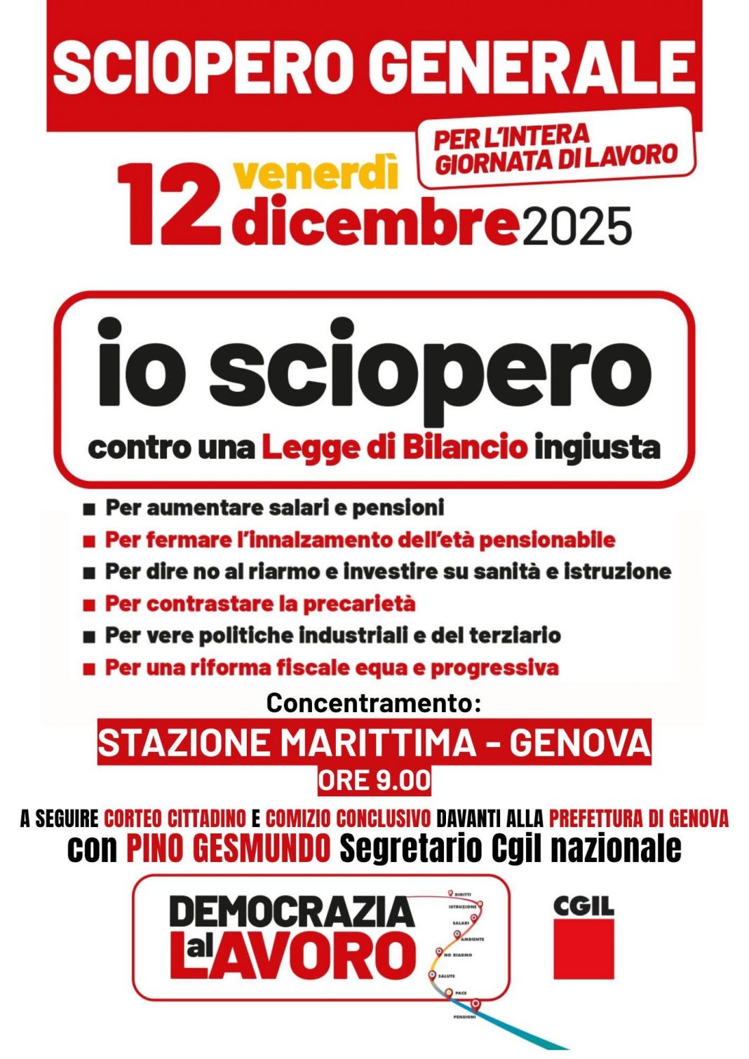 volantino sciopero 12 dicembre
