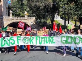 Cgil a sostegno della mobilitazione per il clima. Venerdì 6 ottobre 2023 ore 9,30 piazza De Ferrari, Genova