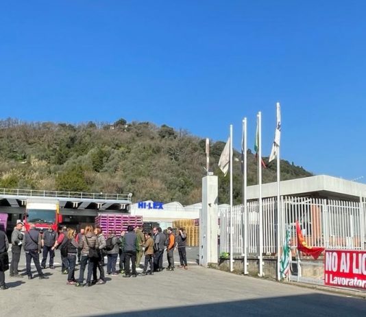Domani a Genova presidio lavoratori Hi Lex