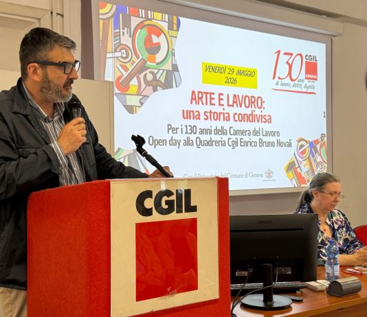 Introduzione di Igor Magni Segretario Generale della Camera del Lavoro Metropolitana di Genova in occasione del primo evento che celebra il 130esimo compleanno della Cgil genovese