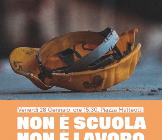 Presidio a Genova “non è scuola, non è lavoro”