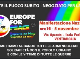 Ventimiglia per #europeforpeace europeforpeace
