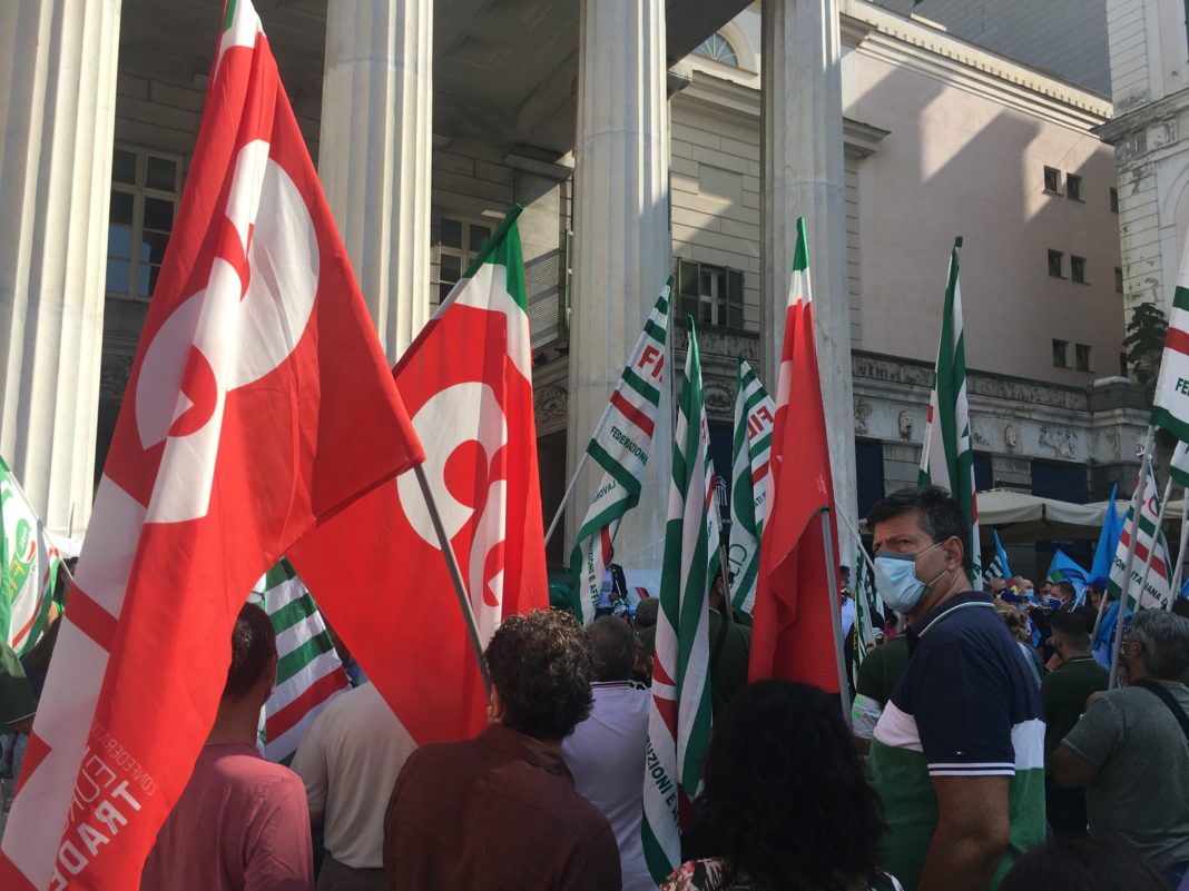 manifestazione 18 settembre 2020