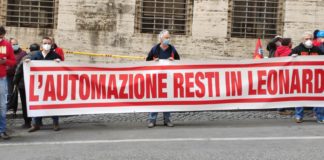 Manganaro (Fiom Cgil Genova): oggi a Roma i presidi per le aziende in crisi. Presente una delegazione sindacale di Leonardo Genova