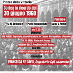 30 giugno 1960 – 30 giugno 2026: il ricordo di Cgil e Anpi