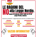 Referendum giustizia: sabato 28 febbraio in piazza per illustrare le ragioni del No alla Legge Nordio
