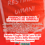 Il Generale Vannacci si ritira ad Albaro ma il presidio democratico all’altezza del Teatro della Gioventù in via Cesarea resta confermato