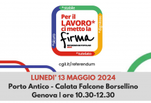 Cgil Genova e Liguria: lunedì 13 maggio iniziativa pubblica a sostegno dei referendum abrogativi